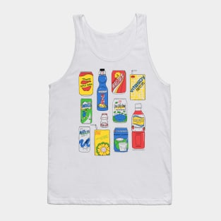 Asian Drinks Tank Top